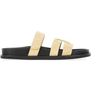 Tory Burch, Dames, Schoenen, Beige, Maat: 36 EU