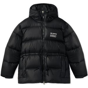 Axel Arigato, Dames, Jassen, Zwart, Maat: 2XS Poliester,