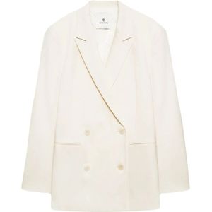 Anine Bing, Dames, Jassen, Wit, Maat: M Viscose,