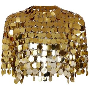 Rabanne, Dames, Blouses & Shirts, Geel, Maat: S