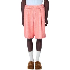 Dries Van Noten, Heren, Korte broeken, Oranje, Maat: S Wol,