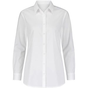 2-Biz, Dames, Blouses & Shirts, Wit, Maat: L Katoen,