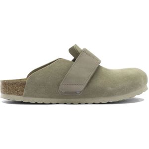 Birkenstock, Heren, Schoenen, Beige, Maat: 44 EU Leer,