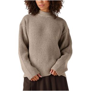 Co'Couture - Terisa Turtle Rib Knit - Coltrui - Beige - Polyester