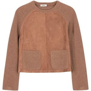 Herno, Dames, Truien, Bruin, Maat: S