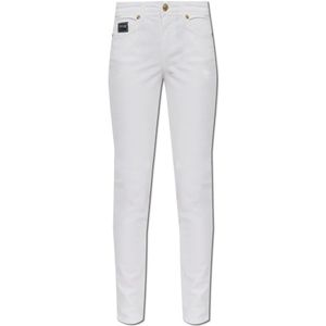 Versace Jeans Couture, Dames, Jeans, Wit, Maat: W26 Katoen,