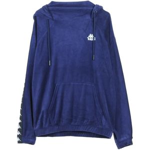 Kappa, Dames, Sweatshirts & Hoodies, Blauw, Maat: M