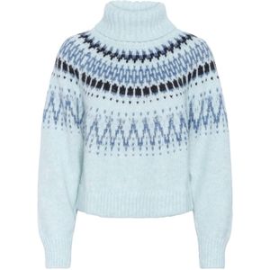 Saint Tropez, Dames, Truien, Blauw, Maat: M Wol,