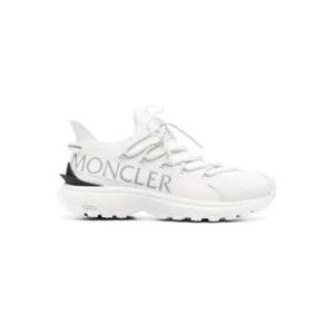 Moncler Witte Panel Sneakers , White , Heren , Maat: 42 EU