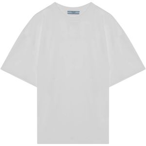 Prada, Dames, Tops, Wit, Maat: M