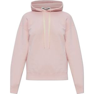 Jil Sander, Dames, Sweatshirts & Hoodies, Roze, Maat: S Katoen,