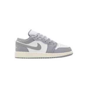 Nike Vintage Grey Air Jordan 1 Low , Gray , Dames , Maat: 36 EU