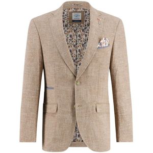 A Fish Named Fred - Blazer Structure - Beige - Heren
