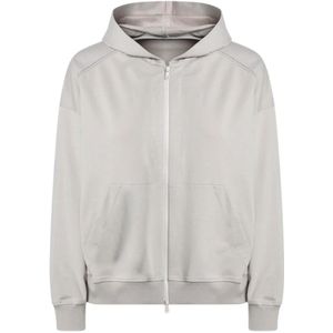 Brunello Cucinelli, Dames, Sweatshirts & Hoodies, Beige, Maat: S Katoen,