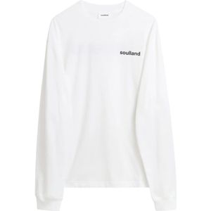 Soulland, unisex, Tops, Wit, Maat: 2Xs/Xs Katoen,