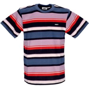 Obey, Heren, Tops, Veelkleurig, Maat: L Denim,