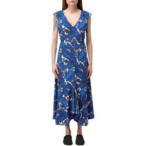 Etro, Dames, Jurken, Veelkleurig, Maat: M Zijde,