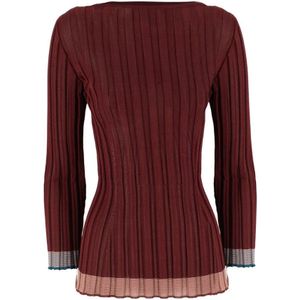 Etro, Dames, Truien, Rood, Maat: S