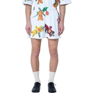 Walter Van Beirendonck, Heren, Korte broeken, Wit, Maat: S