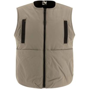 Gr10K, Heren, Jassen, Groen, Maat: S Polyamide,