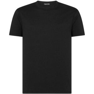 Tom Ford - Katoenen T-shirt - Zwart