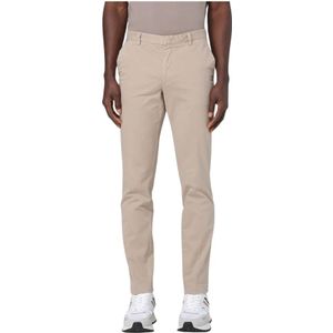 Hugo, Heren, Broeken, Beige, Maat: M