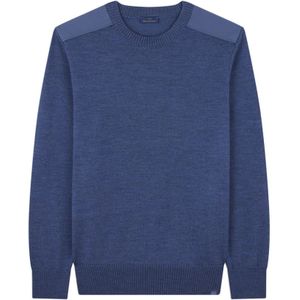 Paul & Shark, Heren, Truien, Blauw, Maat: M Wol,