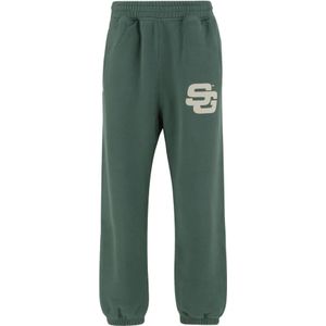 Summit Games, Heren, Broeken, Groen, Maat: XS Katoen,