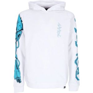 Dolly Noire, Heren, Sweatshirts & Hoodies, Wit, Maat: S Katoen,