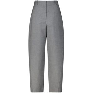 Givenchy, Dames, Broeken, Grijs, Maat: XS