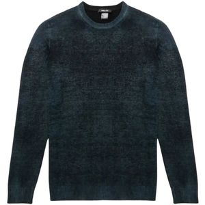 Avant Toi, Heren, Truien, Blauw, Maat: L Kasjmier,