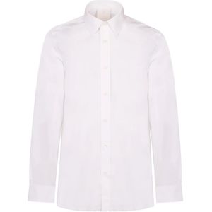 Givenchy, Heren, Overhemden, Wit, Maat: 2XL Katoen,