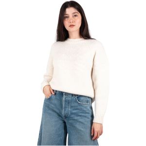 Vince, Dames, Truien, Wit, Maat: S Wol,