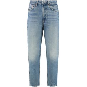 Re/Done, Dames, Jeans, Blauw, Maat: W28 Katoen,