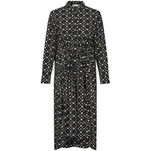 Masai, Dames, Jurken, Zwart, Maat: XS Viscose,