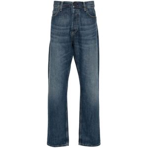 Carhartt Wip, Heren, Jeans, Blauw, Maat: W30 Denim,