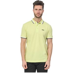 Boss, Heren, Tops, Geel, Maat: XL Katoen,