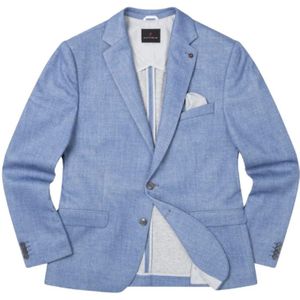 Zuitable, Heren, Jassen, Blauw, Maat: M Leer,