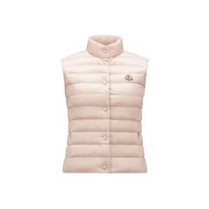 Moncler Dames Liane Donsvest , Pink , Dames , Maat: S