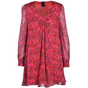 Idano, Dames, Jurken, Veelkleurig, Maat: M Viscose,