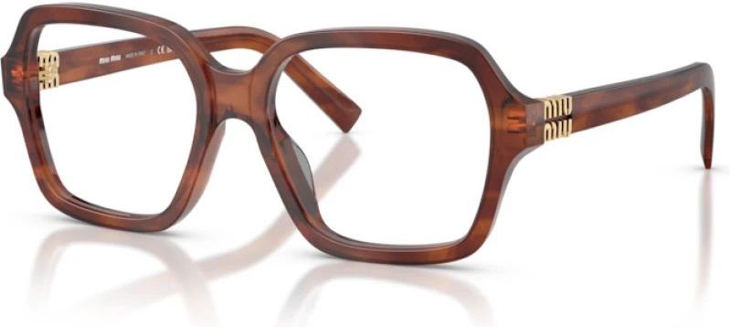 Miu Miu - MU 03YV - Optische Monturen - Bruin - Acetaat