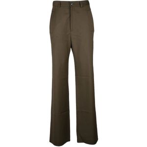 Vivienne Westwood, Dames, Broeken, Groen, Maat: M Wol,