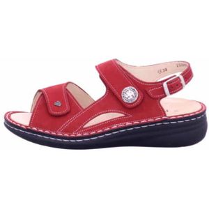 Finn Comfort, Dames, Schoenen, Rood, Maat: 37 EU