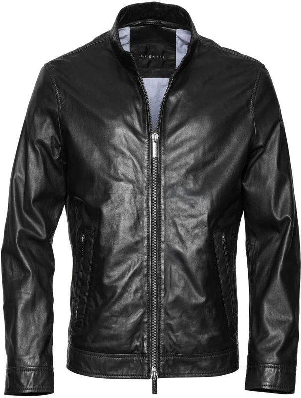 Bugatti - Bunino - Leren Jas - Zwart - Heren