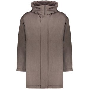 Herno, Heren, Mantels, Bruin, Maat: L Wol,