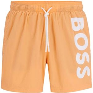 Hugo, Heren, Badkleding, Oranje, Maat: XS Poliester,