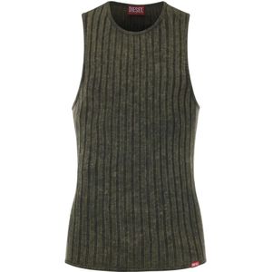 Diesel, Heren, Tops, Groen, Maat: 2XL Katoen,