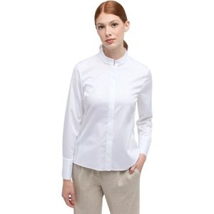 Blouse - Wit - Katoen - Easy Iron - Fitted