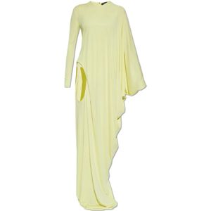 Tom Ford, Dames, Jurken, Geel, Maat: 3XS Jersey,