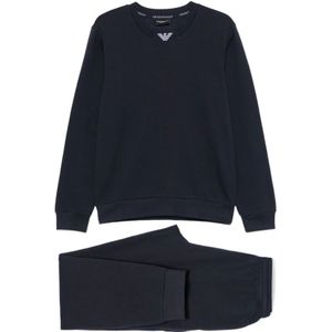 Emporio Armani, Heren, Sport, Blauw, Maat: L Fleece,